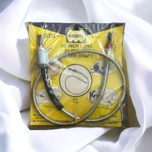 Vintage Flexible Power Shaft Drill Extension, 36-inch, Made in Japan